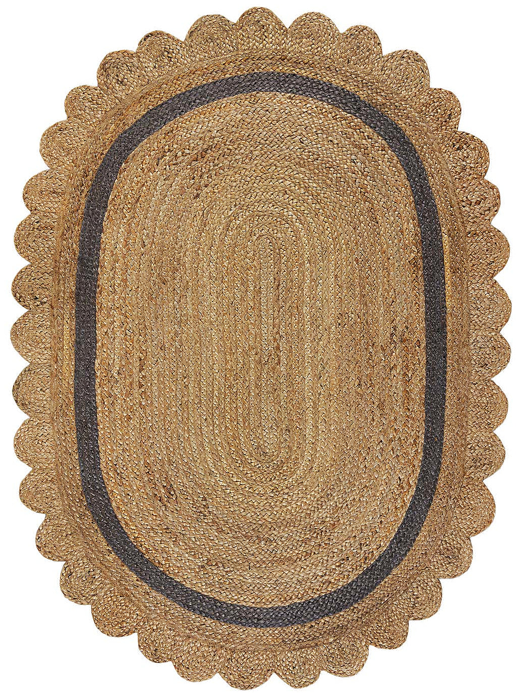 Multicolor Jute Braided Doormatfor Living Room – 2 x 3 handmade by LoomifyHome