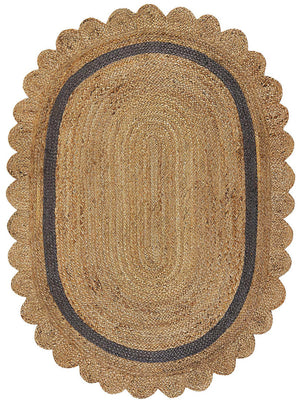 Multicolor Jute Braided Doormatfor Living Room – 2 x 3 handmade by LoomifyHome