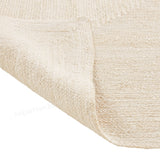 White Beige Jute Braided Runner Rugfor Living Room – 9 x 12 handmade by LoomifyHome