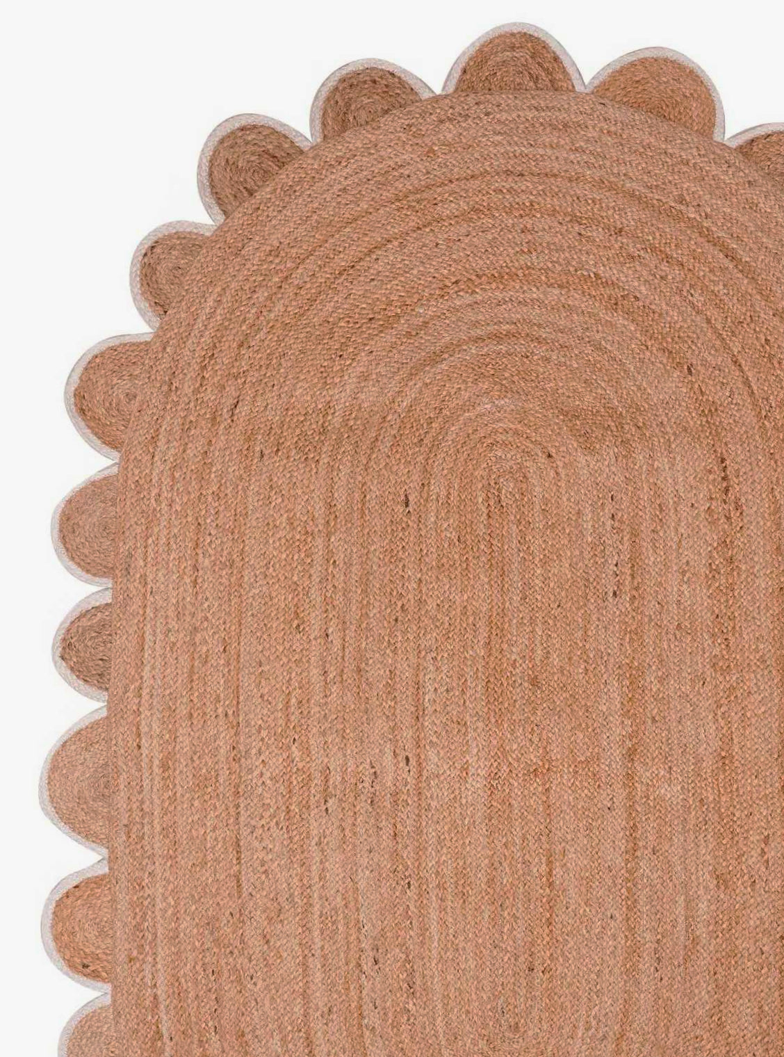 Multicolor Jute Braided Doormatfor Living Room – 24 x 36 handmade by LoomifyHome
