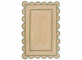 Beige Jute Braided Runner Rugfor Living Room – 48 x 72 handmade by LoomifyHome