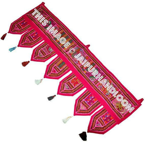 Pink Decorative Door Valance Door Treatment
