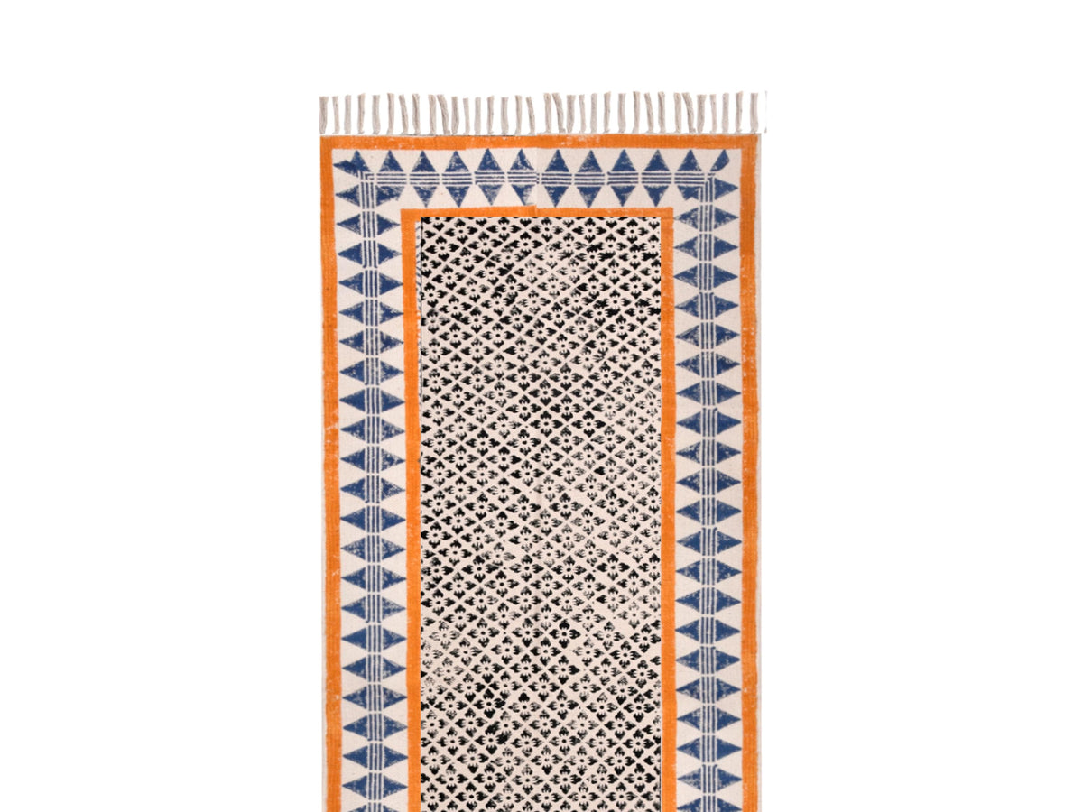 Bordered Boho Stairs Runner Rug Stair Treads Traploper  Stair Carpet treppenteppich Cotton Rug for Bedside, Entryway,