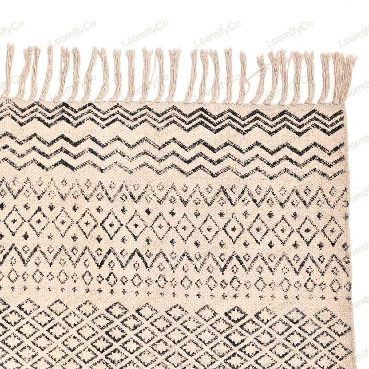 Washable Rugs, Extra Large Rug for Living Room/Bedroom/Dining Room, Washable Cotton Rug, Machine Washable Rug, Woven Kitchen Carpet