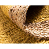 Blue Multicolor Jute Braided Runner Rugfor Living Room – Living Room Ready handmade by LoomifyHome