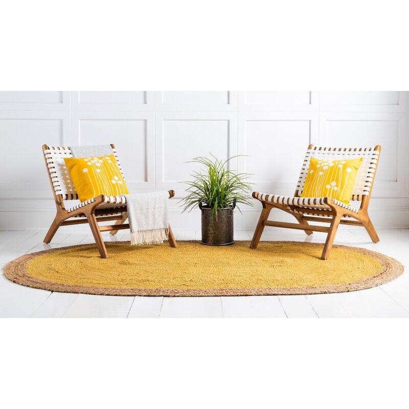 Blue Multicolor Jute Braided Runner Rugfor Living Room – Living Room Ready handmade by LoomifyHome