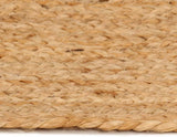 White Beige Jute Braided Round Rugfor Living Room – Carpets handmade by LoomifyHome