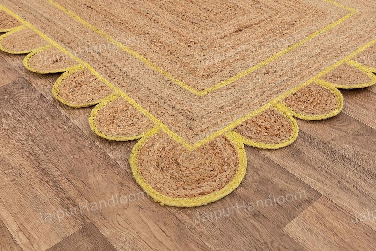 Beige Jute Braided Doormatfor Living Room – 2x3 handmade by LoomifyHome