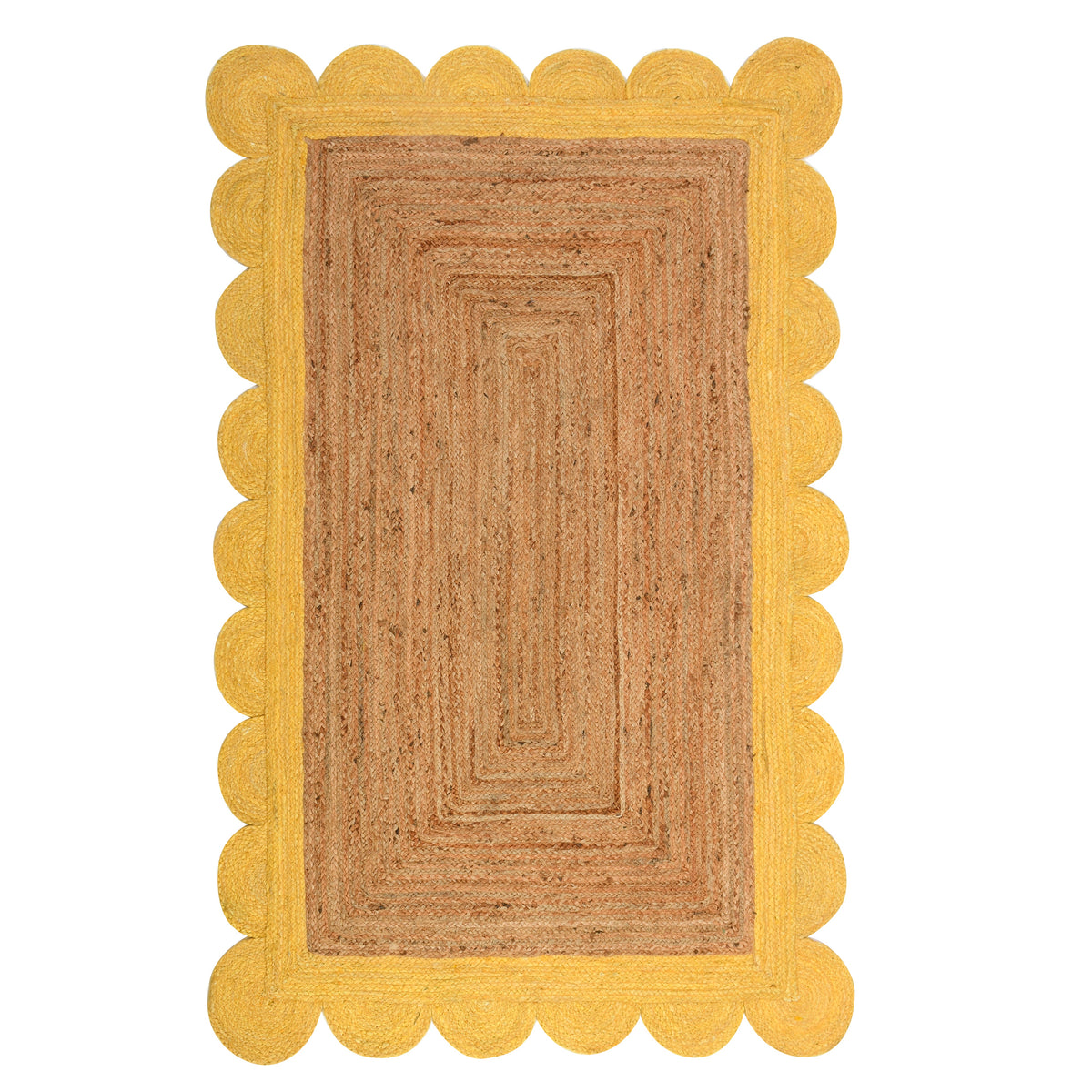 Beige Jute Braided Runner Rugfor Living Room handmade by LoomifyHome