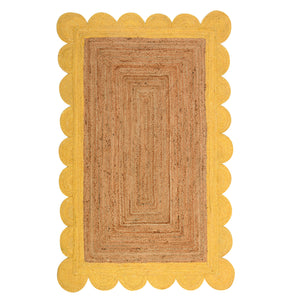 Beige Jute Braided Runner Rugfor Living Room handmade by LoomifyHome