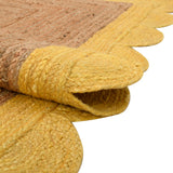 Beige Jute Braided Runner Rugfor Living Room handmade by LoomifyHome