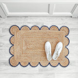 Beige Jute Braided Runner Rugfor Living Room – 5x8 handmade by LoomifyHome