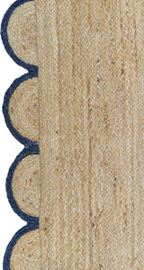Beige Jute Braided Runner Rugfor Living Room – 5x8 handmade by LoomifyHome