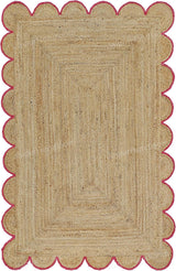 Beige Jute Braided Runner Rugfor Living Room – 5x14 handmade by LoomifyHome