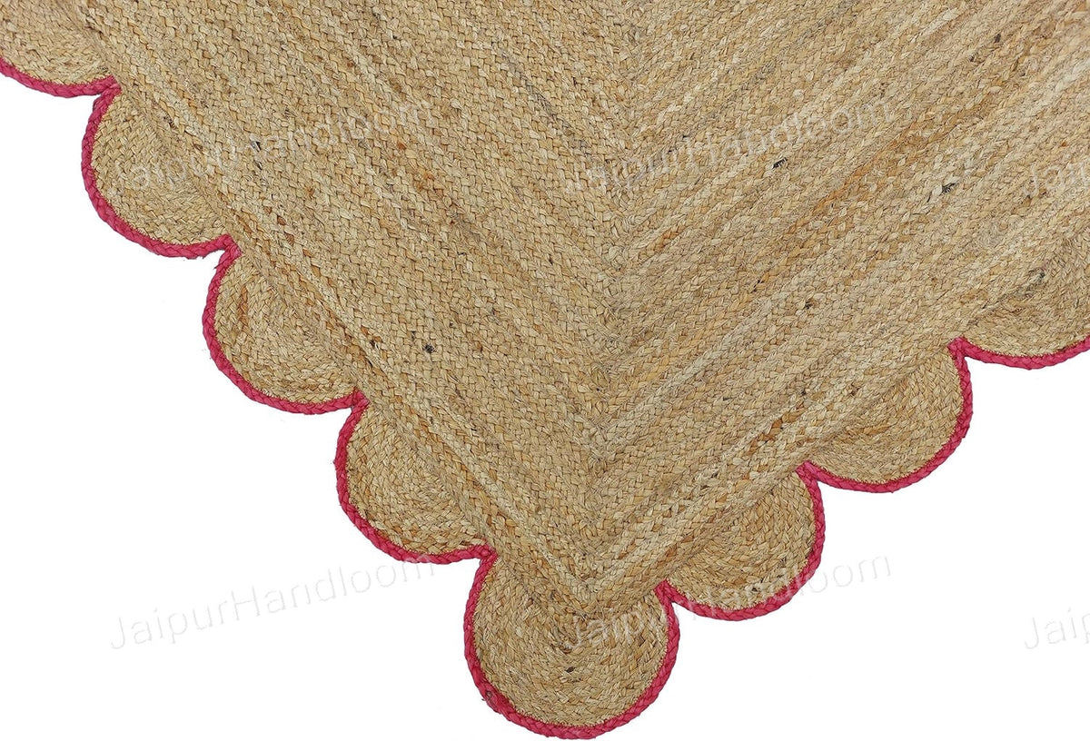Beige Jute Braided Runner Rugfor Living Room – 5x14 handmade by LoomifyHome