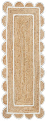 Beige Jute Braided Doormatfor Living Room – 24 x 36 handmade by LoomifyHome