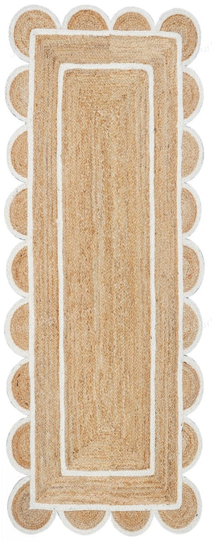 Beige Jute Braided Doormatfor Living Room – 24 x 36 handmade by LoomifyHome
