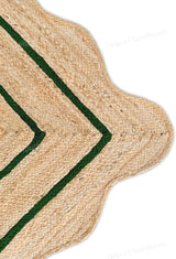 Beige Jute Braided Runner Rugfor Living Room – 2x10 handmade by LoomifyHome
