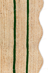 Beige Jute Braided Runner Rugfor Living Room – 2x10 handmade by LoomifyHome