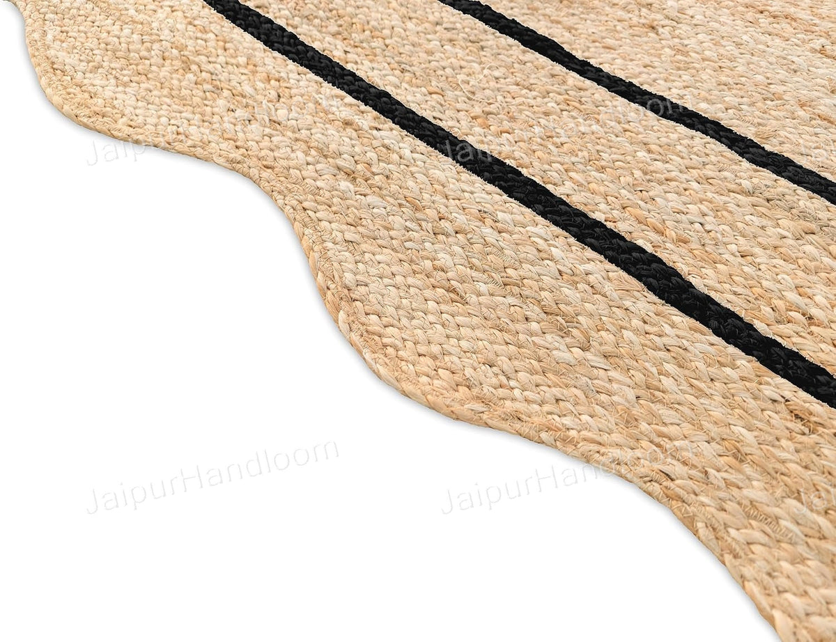 Beige Jute Braided Runner Rugfor Living Room – 5x18 handmade by LoomifyHome