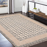 Jute Braided Runner Rugfor Living Room – Modern handmade by LoomifyHome