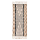 Handwoven Organic Cotton Yoga Mat: Extra Long, Anti-Slip Washable Yoga Rug Fair Trade - Yoga, Exercise Travel Friendly