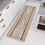 Handwoven Organic Cotton Yoga Mat: Extra Long, Anti-Slip Washable Yoga Rug Fair Trade - Yoga, Exercise Travel Friendly