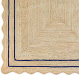 Beige Jute Braided Doormatfor Living Room – 3 x 5 handmade by LoomifyHome
