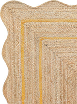 Beige Jute Braided Runner Rugfor Living Room – 2x18 handmade by LoomifyHome