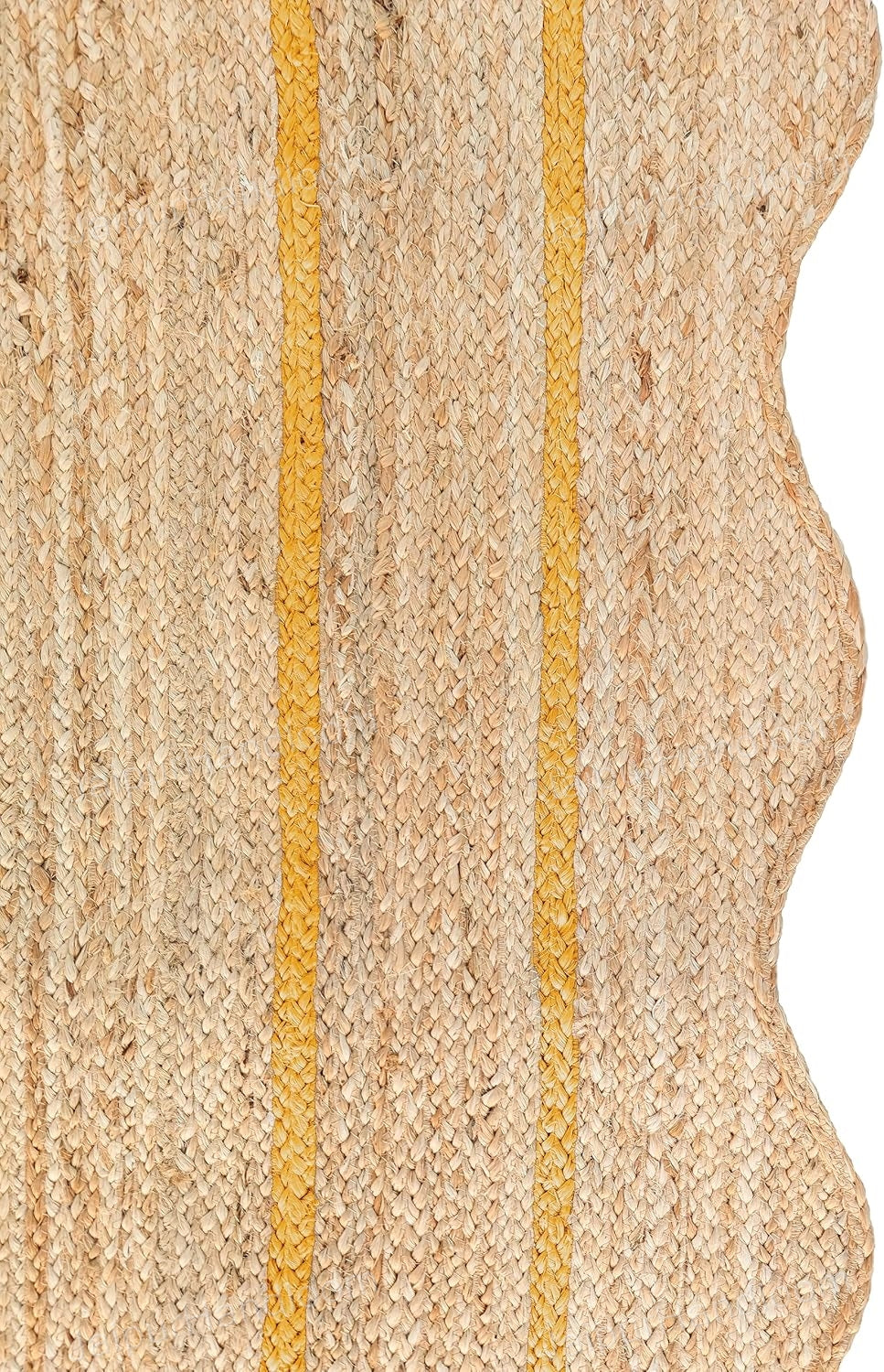 Beige Jute Braided Runner Rugfor Living Room – 2x18 handmade by LoomifyHome