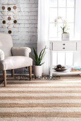 White Beige Jute Braided Runner Rugfor Living Room – 2 x 10 handmade by LoomifyHome