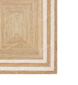 Natural Jute Rug Jute Braided Rug Bohemian Jute Rug Rectangular Jute Rug, Boho Decor Rug, Jute Area Rug, Square Jute rug