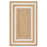 Natural Jute Rug Jute Braided Rug Bohemian Jute Rug Rectangular Jute Rug, Boho Decor Rug, Jute Area Rug, Square Jute rug