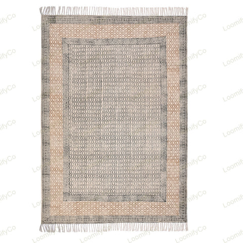Washable Rugs, Extra Large Rug for Living Room/Bedroom/Dining Room, Washable Cotton Rug, Machine Washable Rug, Woven Kitchen Carpet