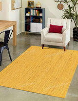 Beige Yellow Jute Braided Stair Runnerfor Living Room handmade by LoomifyHome